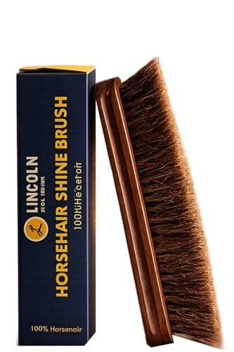 Lincoln Lincoln Horsehair Shoe Shine Brush